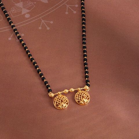 Timeless Grace 22 Kt Gold Vati Mangalsutra
