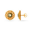 Floral Opulent Stud Earrings,,hi-res image number null