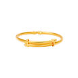 Signature Gold Bangle for Kids,,hi-res image number null