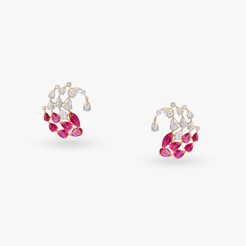 Earrings Tanishq Online Store
