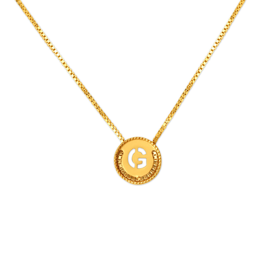 Tanishq alphabet pendant sales