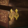 Intricate Glamour Drop Earrings,,hi-res image number null