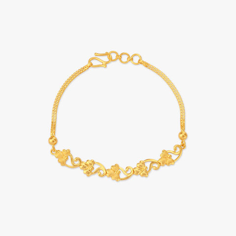 Regal Vine Gold Bracelet