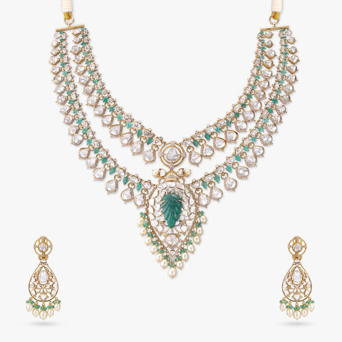 Regal Heirloom Diamond Necklace Set