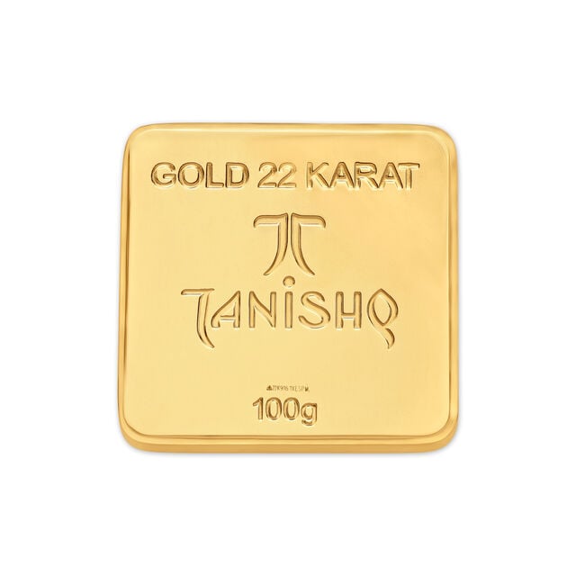 100 gram 22 Karat Gold Biscuit,,hi-res image number null