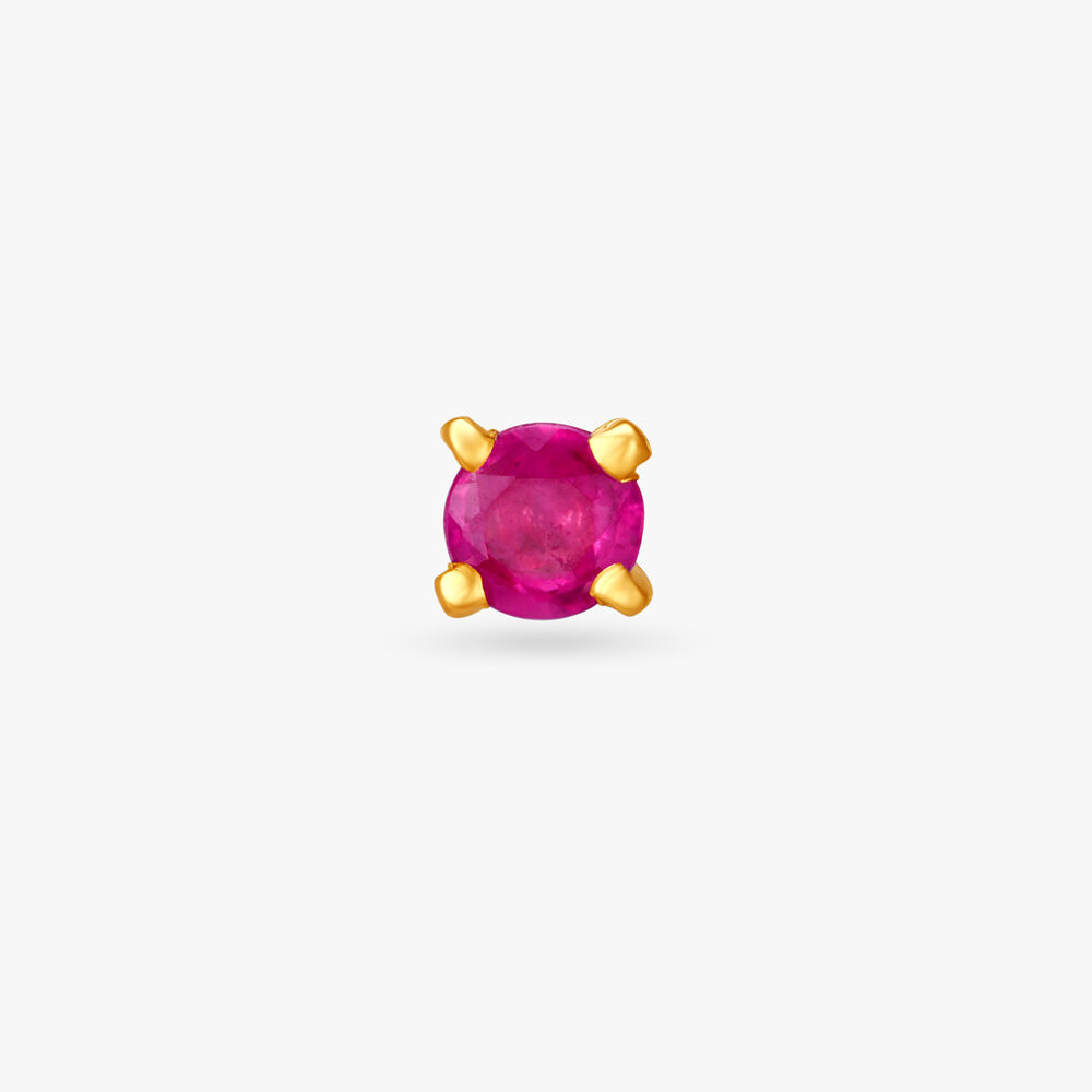 Ruby nose pin clearance in tanishq