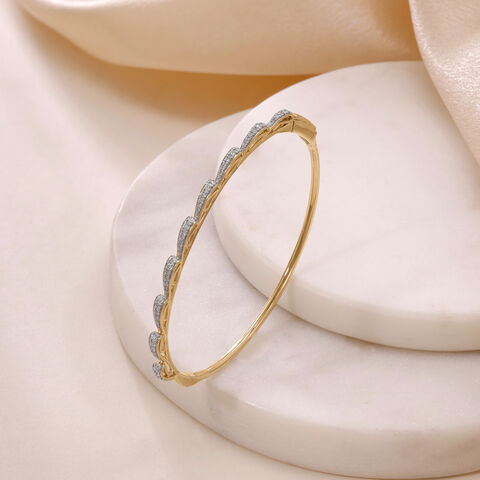 Looped Harmony Diamond Bangle