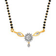 Shimmering Diamond Mangalsutra,,hi-res image number null