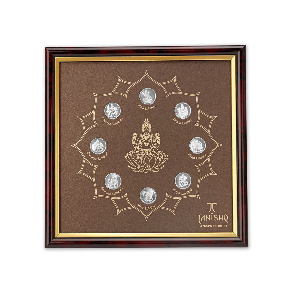 Tanishq shop silver coin