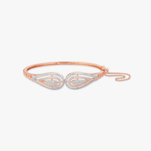 Luminous Drop Diamond Bangle