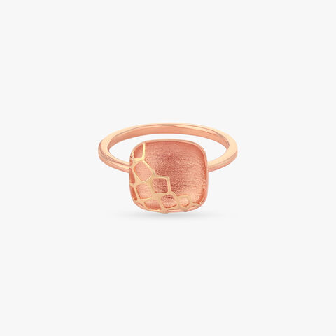 Sculpted Haven Gold Ring