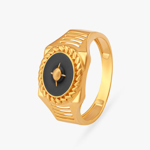 Majestic Intricate Gold Ring