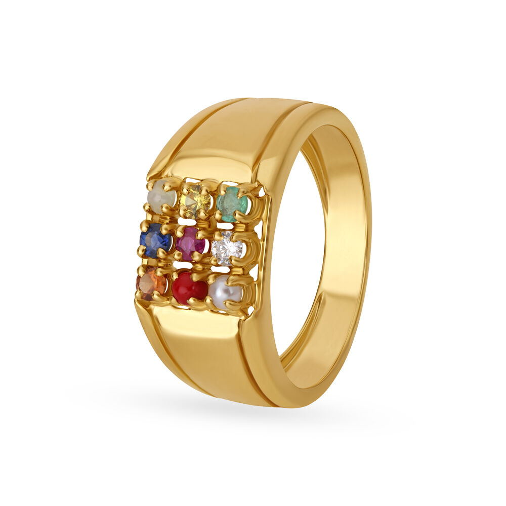 Celestial Pinky Ring | Cut Corner | Rainbow - Pieces of Starr