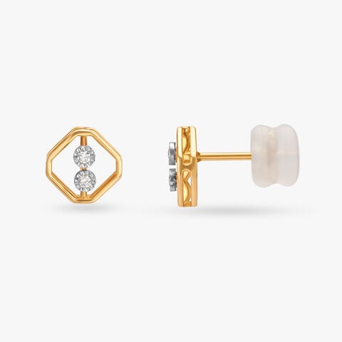 Undeniable Chic Diamond Stud Earrings