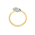 18 KT Yellow Gold Eclectic Dazzle Diamond Ring,,hi-res image number null