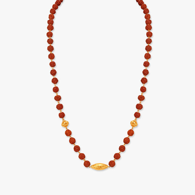 Enticing Lord Shiva Rudraksh Necklace,,hi-res image number null