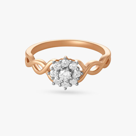 Lovely Tiara Diamond Ring