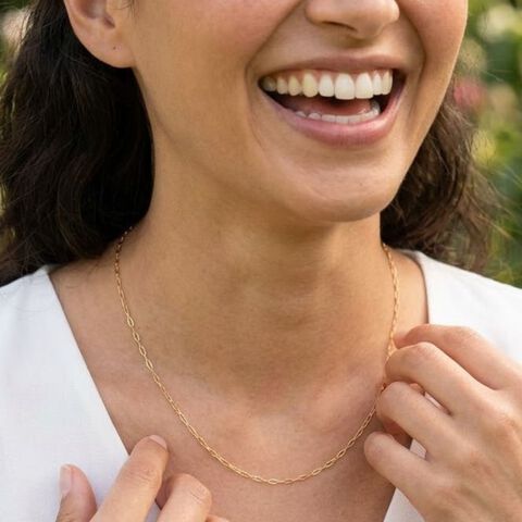 Whisper Link Gold Chain