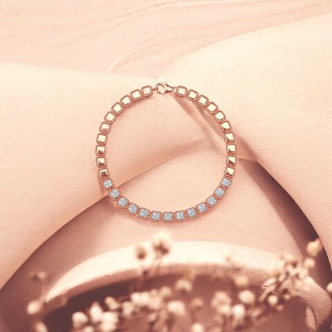 Dazzling Symphony Diamond Bracelet
