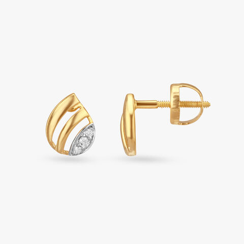 Mini Twinkles Diamond Stud Earrings For Kids