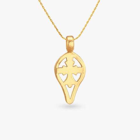 Divine Essence Gold Pendant