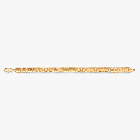 Contemporary Gold Bracelet for Men