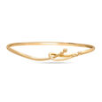 14 KT Yellow Golden Haze Bangle,,hi-res image number null