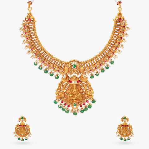 Radiant Goddess Gold Haram Set