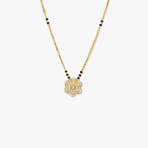 Timeless Bloom Diamond Mangalsutra