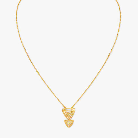 Stylish Wavy Necklace Set