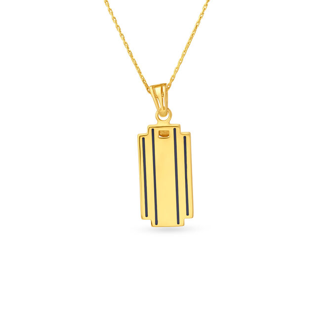Dashing Men's Laser Cut Pendant,,hi-res image number null