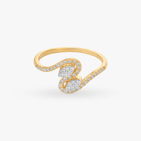 Celestial Swirl Diamond Ring alternate view 1