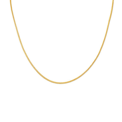Alluring Foxtail Gold Chain