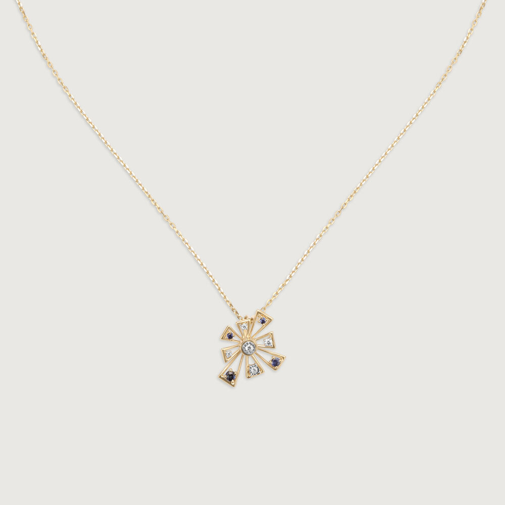 Tanishq blue deals sapphire necklace