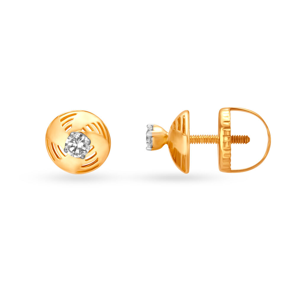 Baby top earrings tanishq