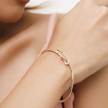 14 KT Yellow Golden Haze Bangle