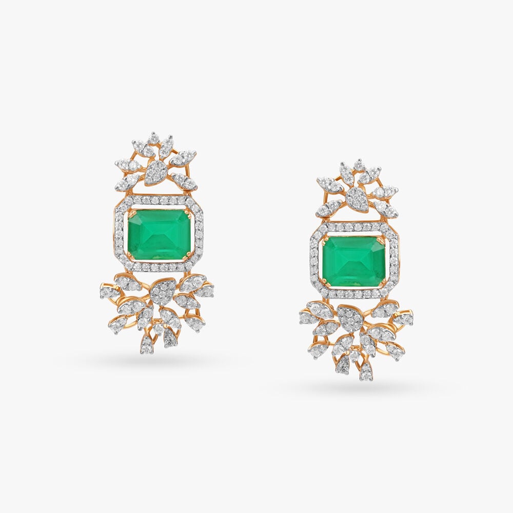 Emerald set tanishq hotsell
