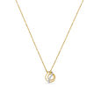 Diamonds & Teardrops Gold Pendant and Chain,,hi-res image number null