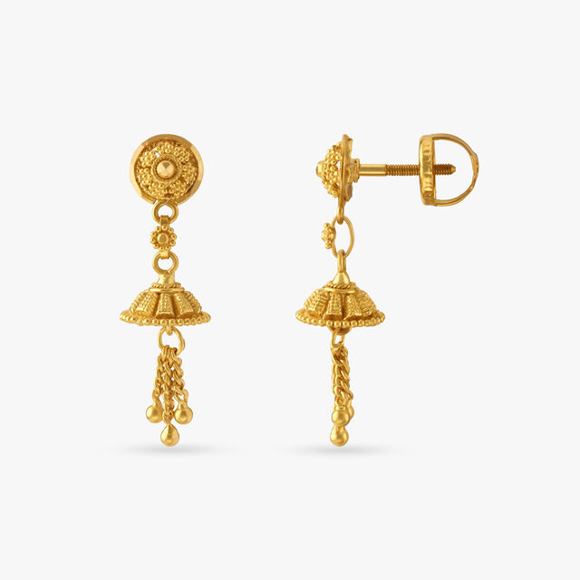 Intricate Beauty Jhumkas,,hi-res image number null