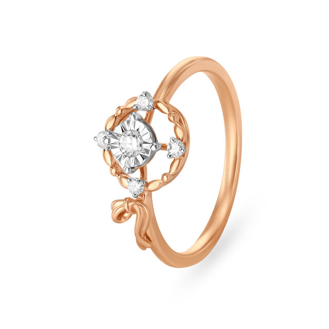 Love-struck 14kt Rose Gold Finger Ring,,hi-res image number null