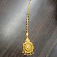 Ethnic Gold Maang Tikka,,hi-res image number null