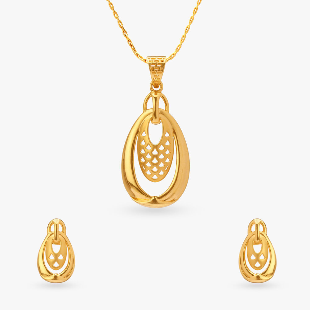 Tanishq earring pendant set hotsell