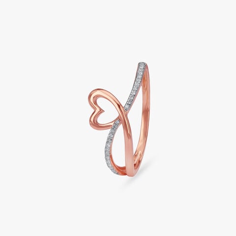 Endless Heart Diamond Ring
