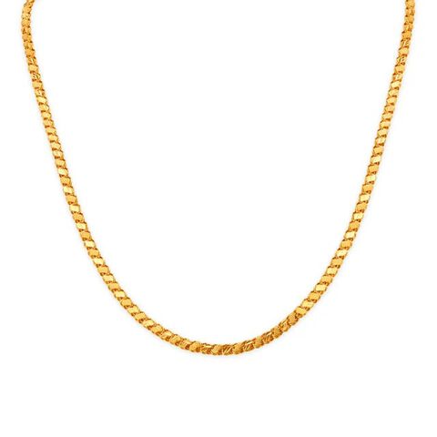 Sleek Gold S Chain for Men