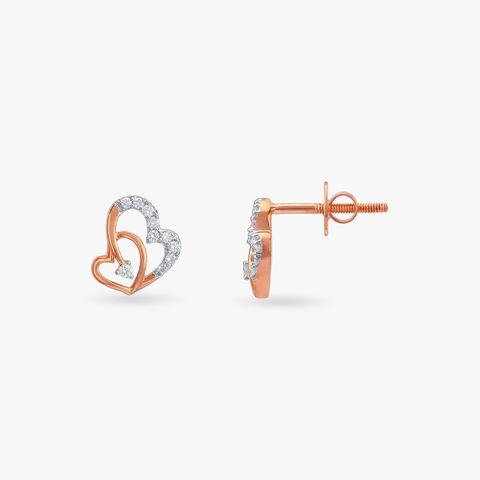 Love Sparks Diamond Stud Earrings
