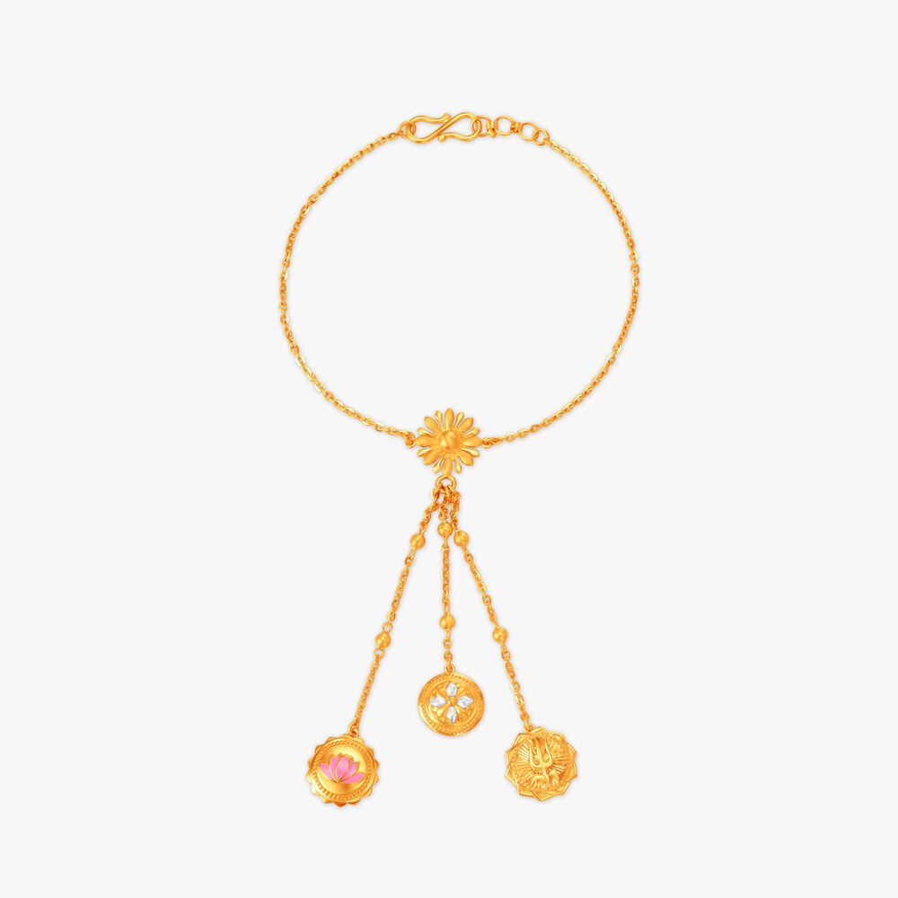 Gold rakhi in tanishq discount