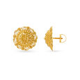 Intricate Traditional Stud Earrings,,hi-res image number null