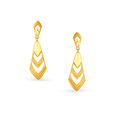 Elegant Geometric Drop Earrings,,hi-res image number null