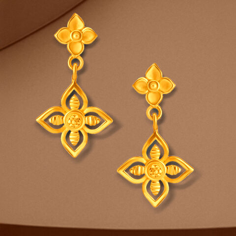 Odyssey Of Elegance Drop Earrings