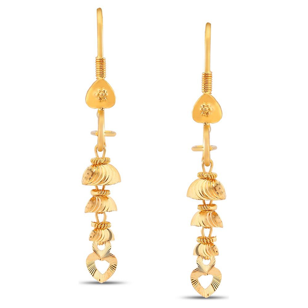 TANISHQ 513C17JBEABAP32EB005163 Regal Antique Gold Jhumkas in Hyderabad at  best price by Kanakam Gold India Pvt Ltd - Justdial